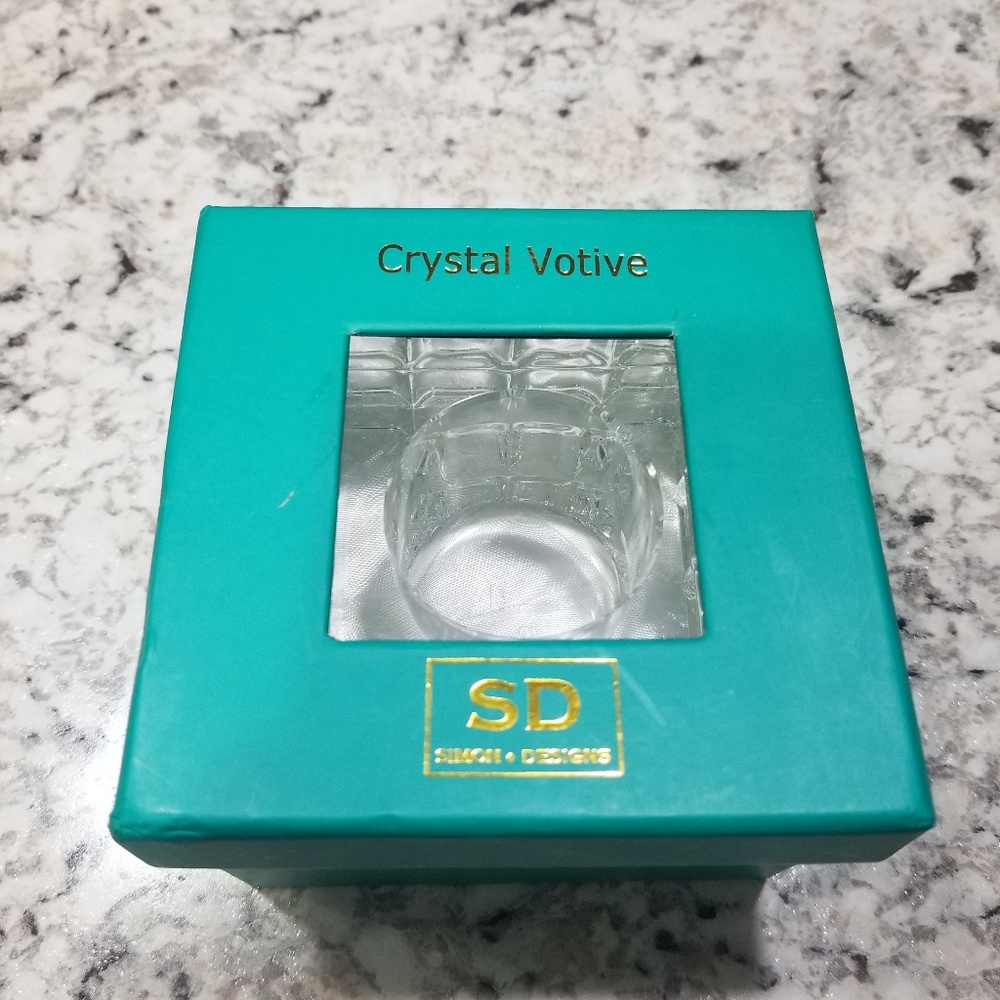 Crystal Candle Holder